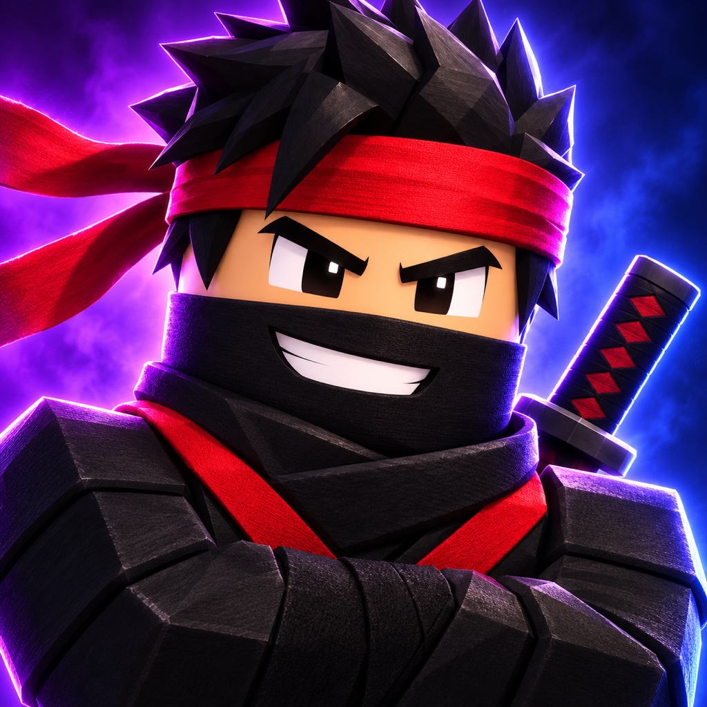 Profile portrait Roblox avatar GFX example