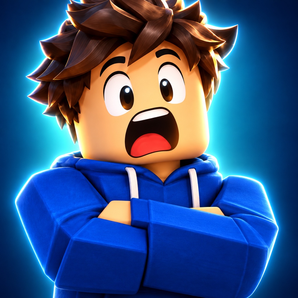 Crossed arms Roblox avatar GFX example