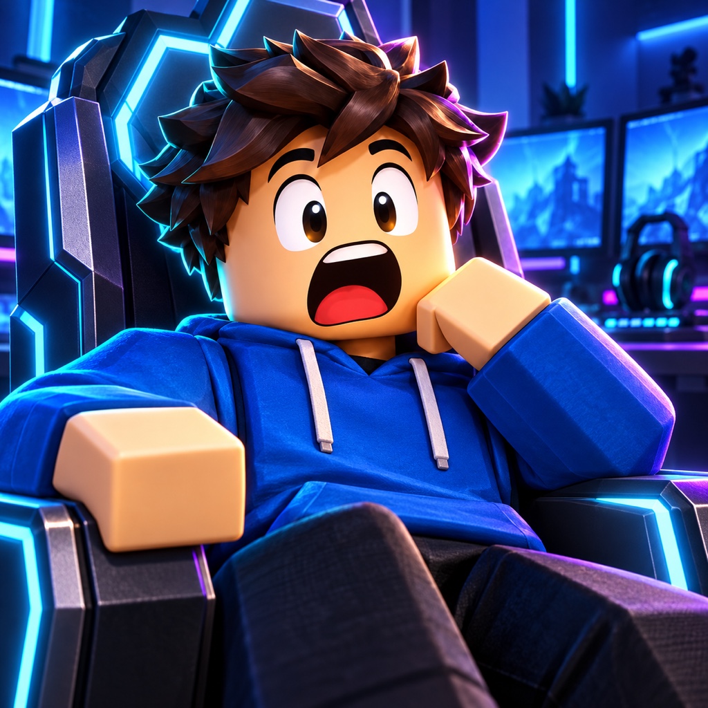 Profile portrait Roblox avatar GFX example
